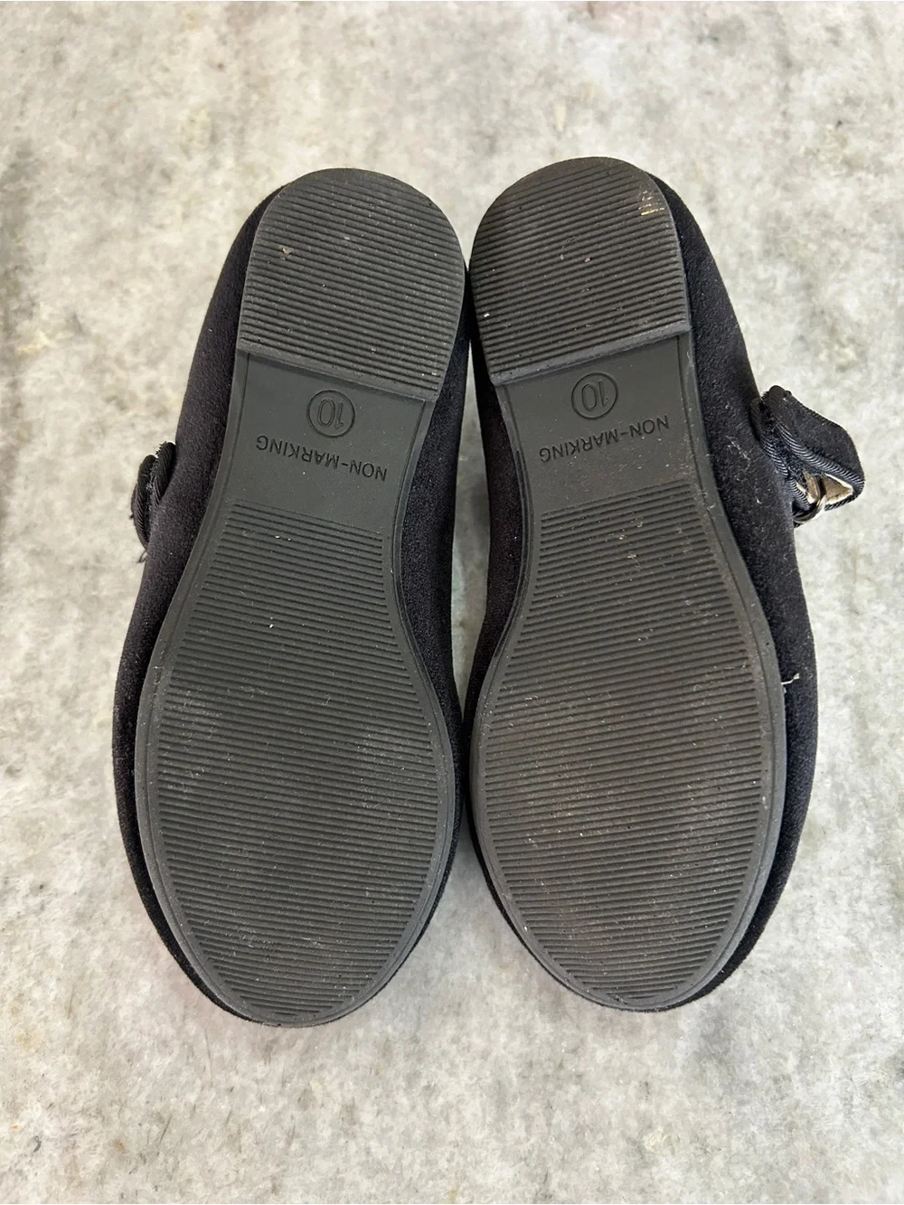 Cat & Jack Black Mary Janes Size 10